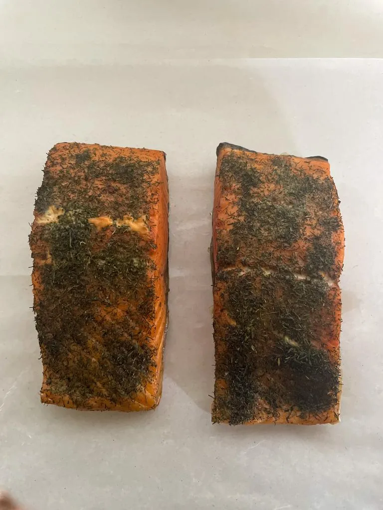 Stremellachs Dill heiß